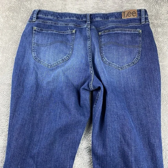 Lee Women's Dark Blue Boot Cut Jeans - Picture 12 of 12